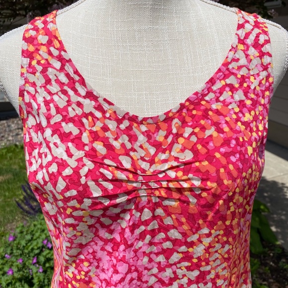 J.Jill Sleeveless Summer Dress Size 6P - Picture 2 of 10